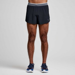 Saucony Kinvara 3" Short Svarta | 13054-NDUL