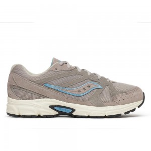 Saucony Ride Millennium Suede Grå Vita | 58294-MLGT